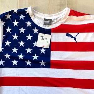 puma american flag shirt